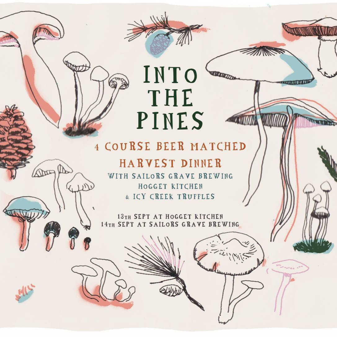 'INTO THE PINES' - Beer, Mushrooms & Truffle: A Four-Course Feast
