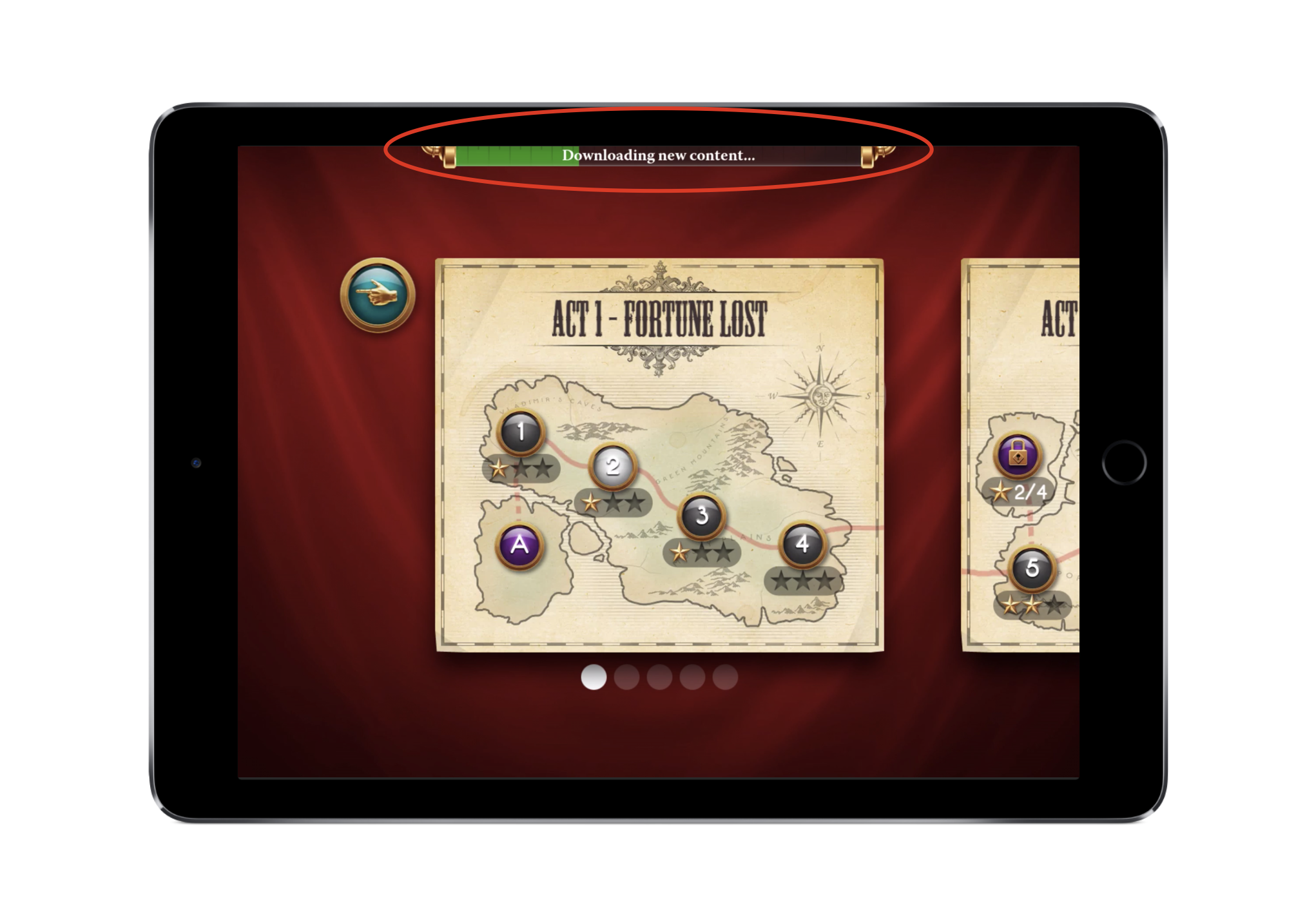 Users have full access to the menus, level select, etc. 