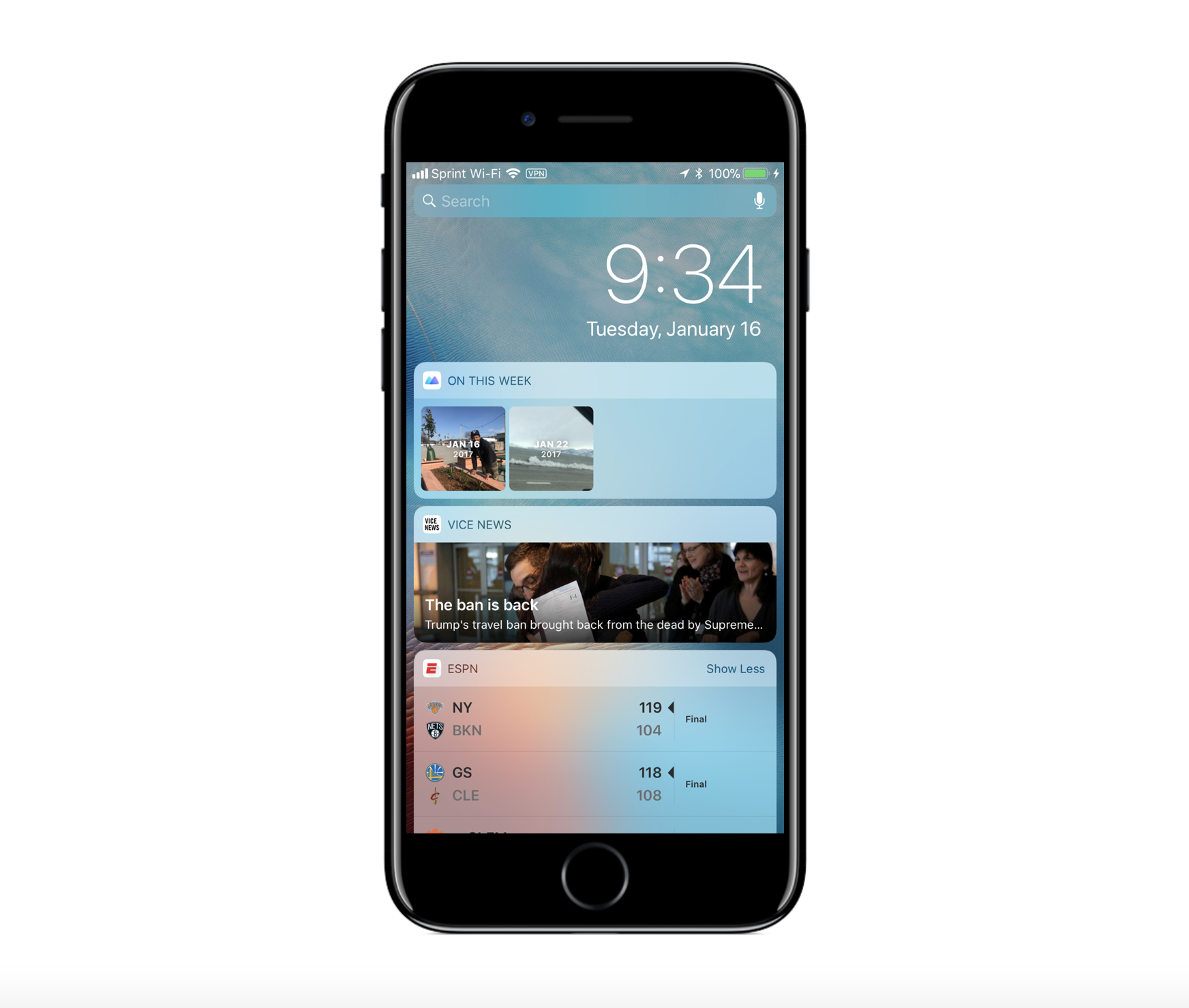 Here is an example of some of my favorite today screen widgets.&nbsp; Momento, does a great job of bringing timely and relevant moments directly to the widget in an animated GIF that plays inline right inside of the widget, ESPN allows you to quickl…