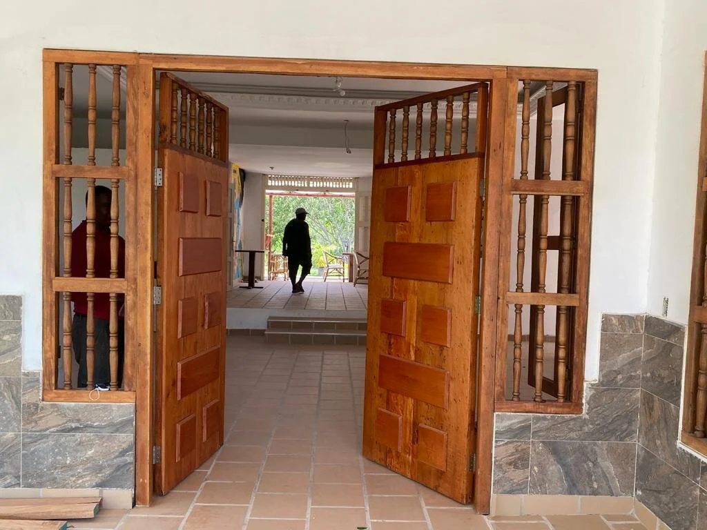 Restored Main door entrance 