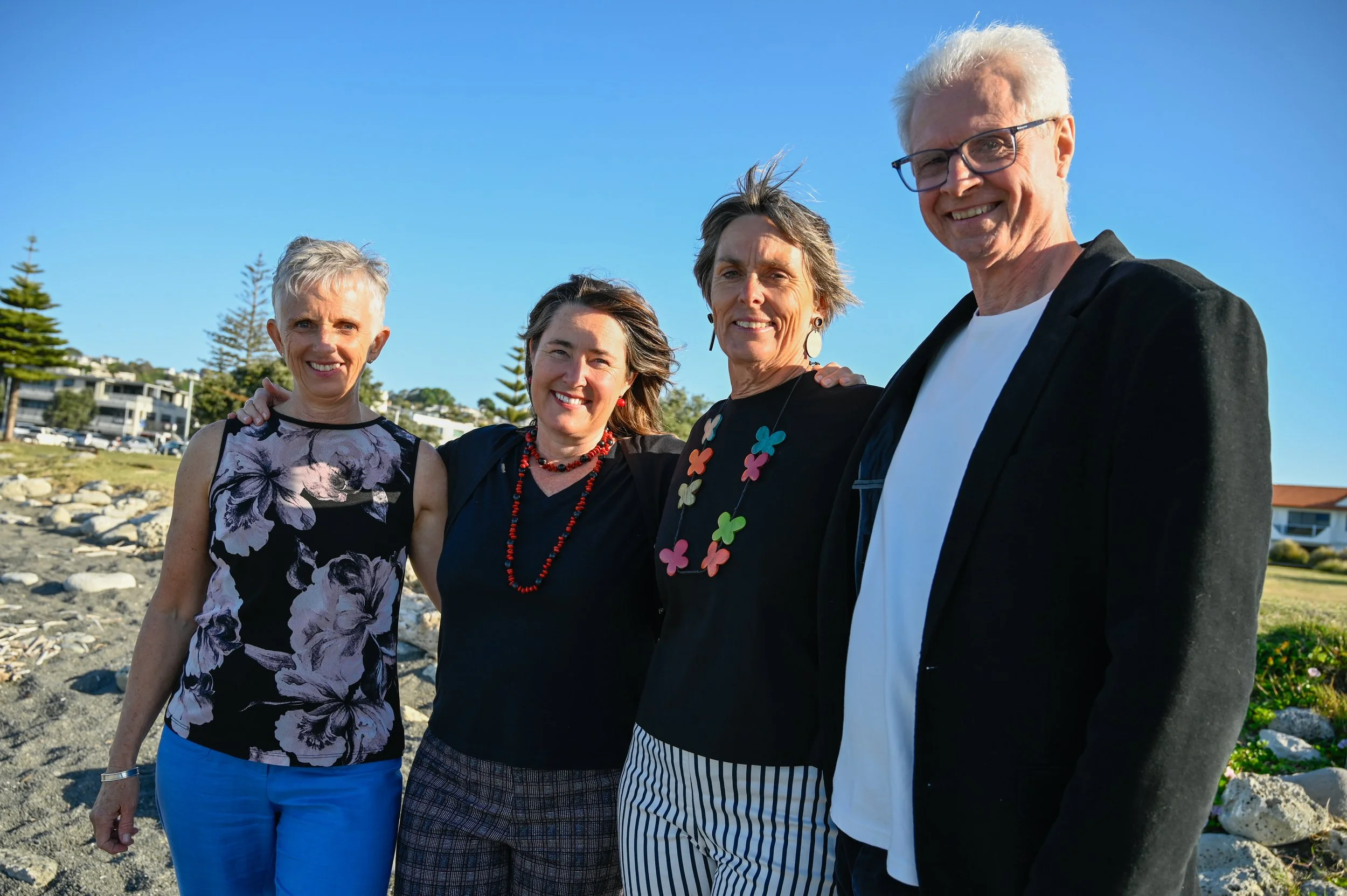 Lisa Simms (Within Works), Lucy Mayes (Collective Wisdom), Heather Atkinson (Within Works) and Robert Styles (ProSocial World)