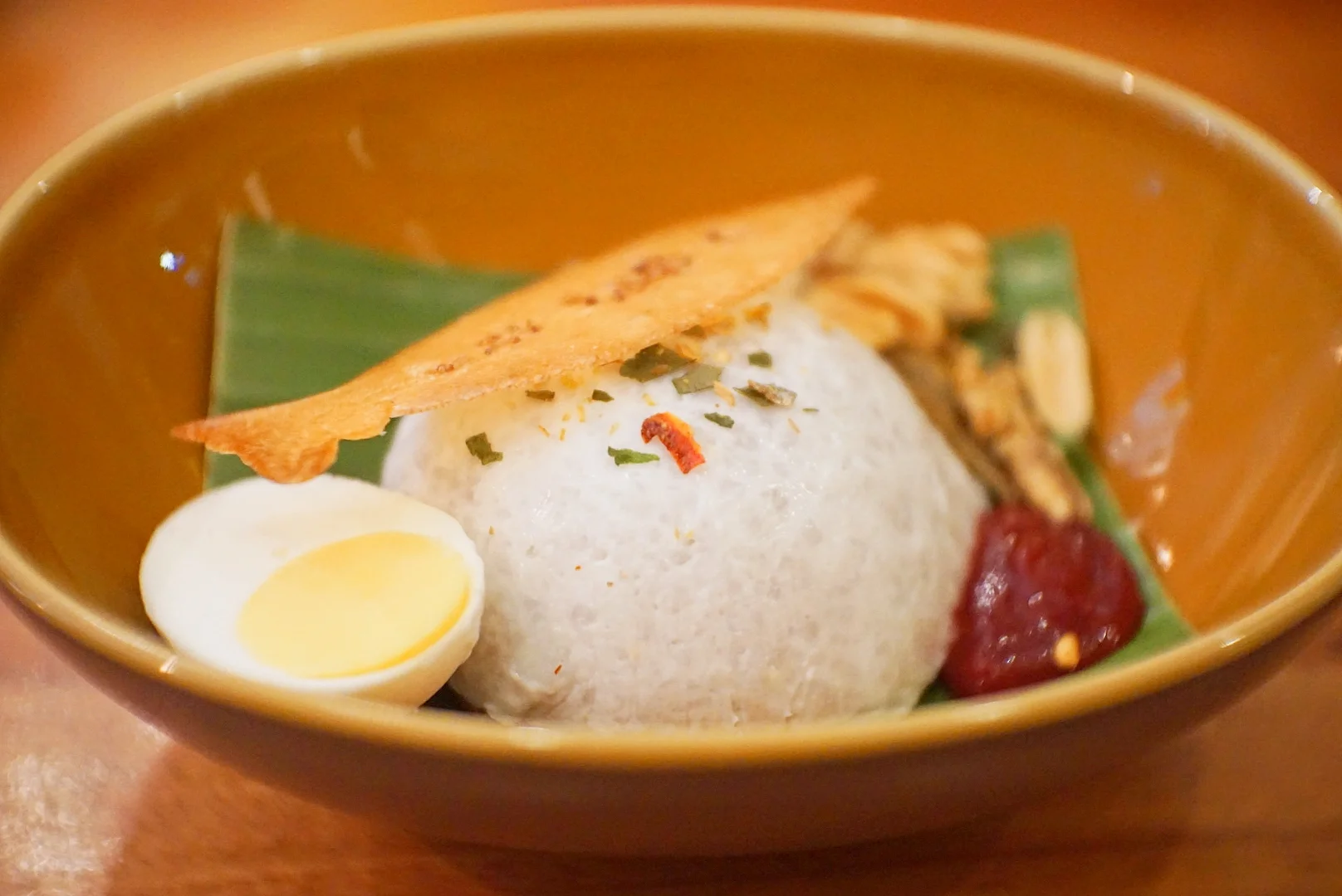 The nasi lemak dessert.
