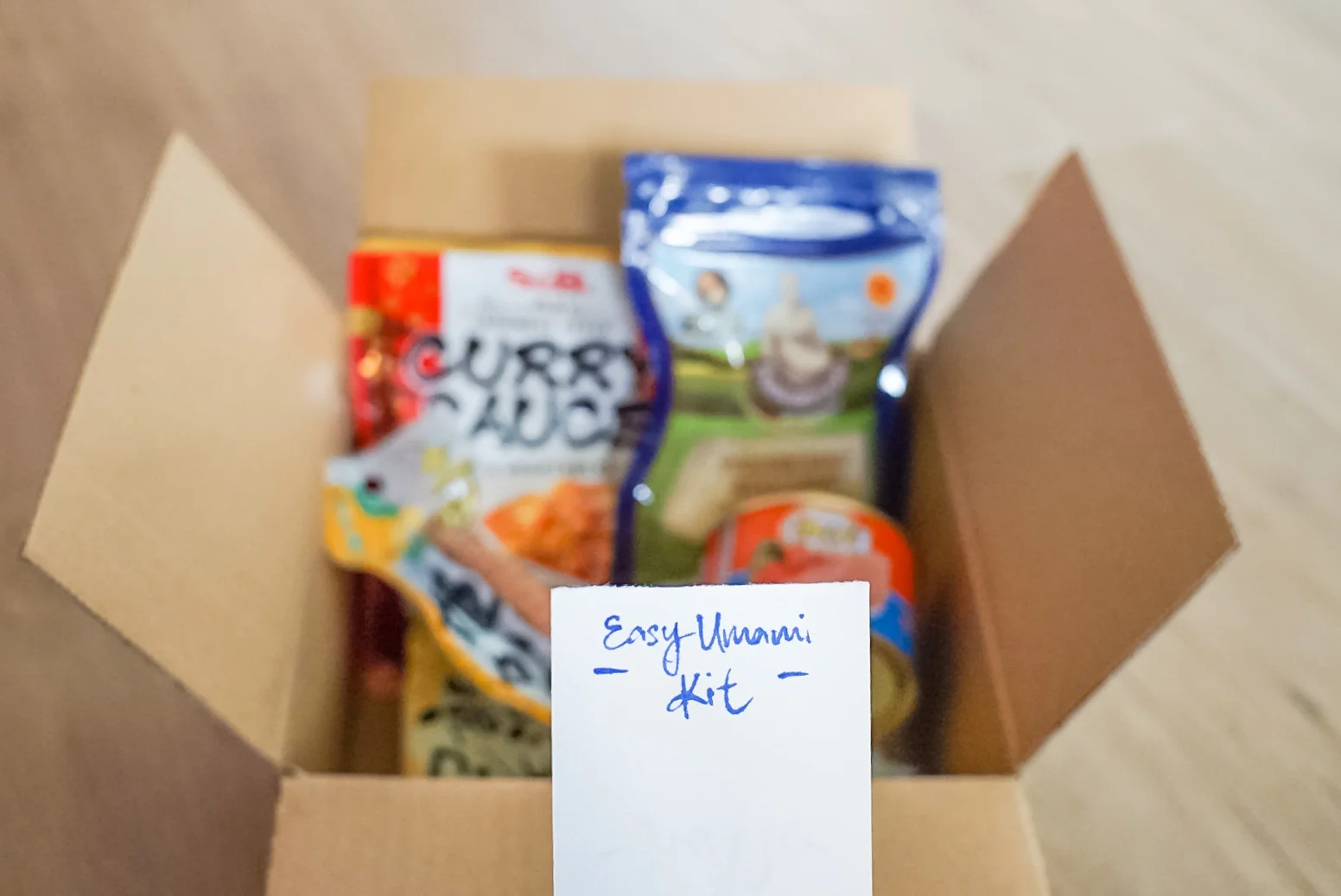 The easy umami kit - a great gift for $15. 