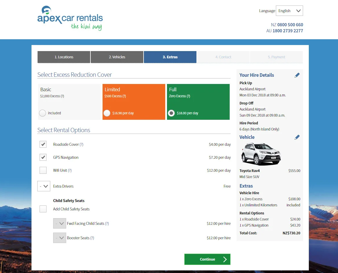 It's usually a good idea to choose the insurance policy with the most coverage (and zero excess).
