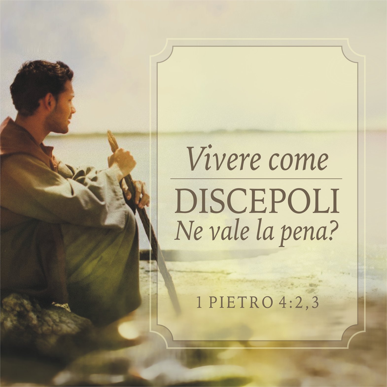 Vivere come discepoli: ne vale la pena? – 1 Pietro 4:2,3 – 18.5.2025