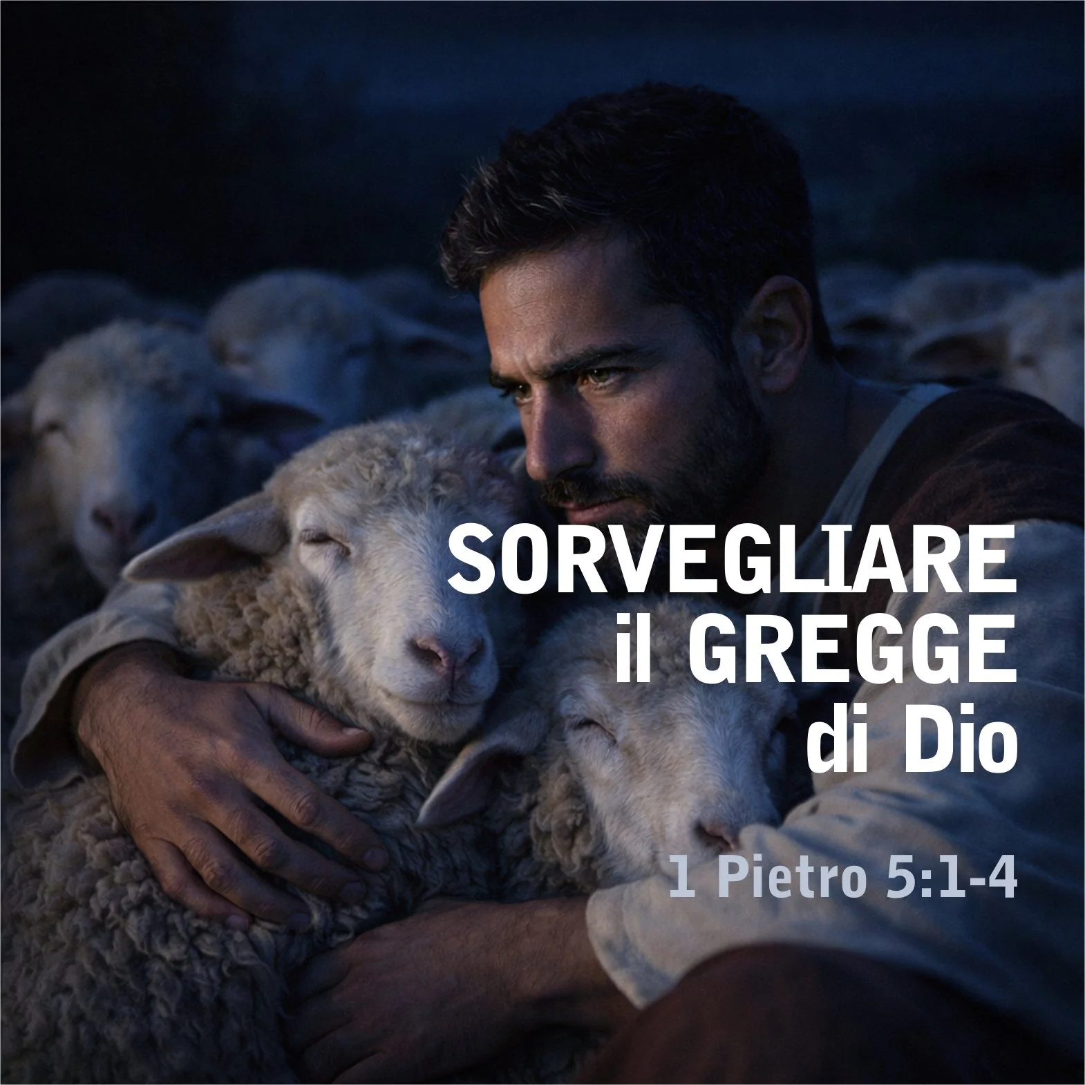 Sorvegliare il gregge di Dio – 1 Pietro 5:1-4 – 22.2.2026