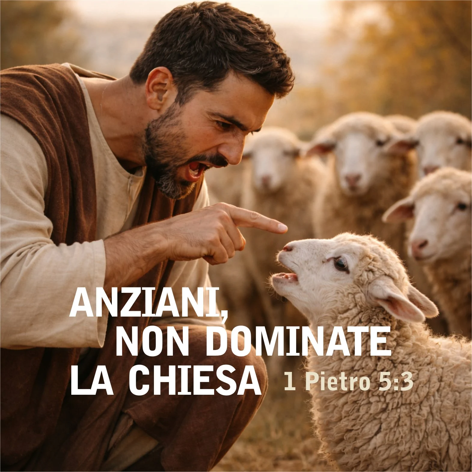 Anziani, non dominate la chiesa – 1 Pietro 5:3 – 8.3.2026