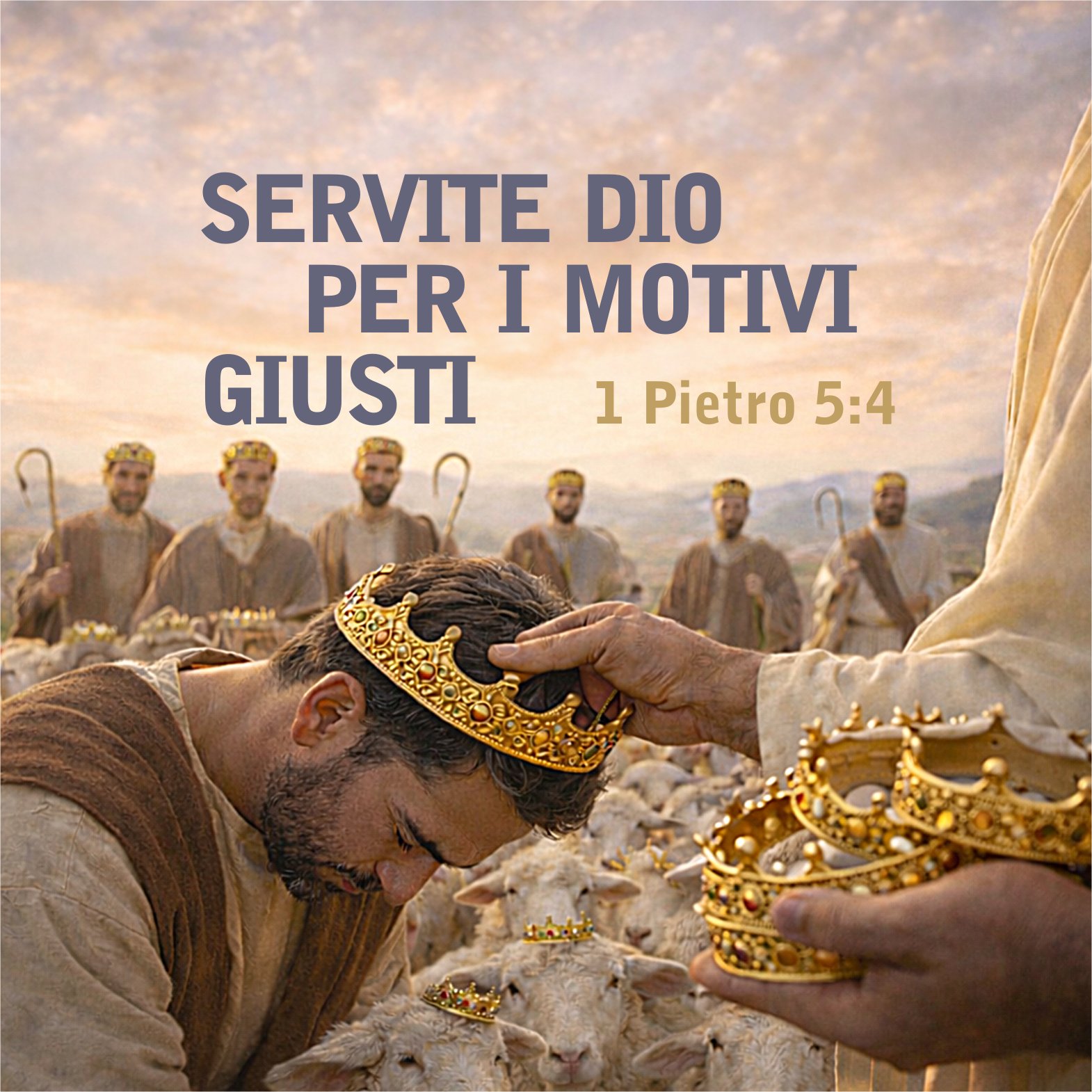 Servite Dio per i motivi giusti – 1 Pietro 5:4 – 15.3.2026