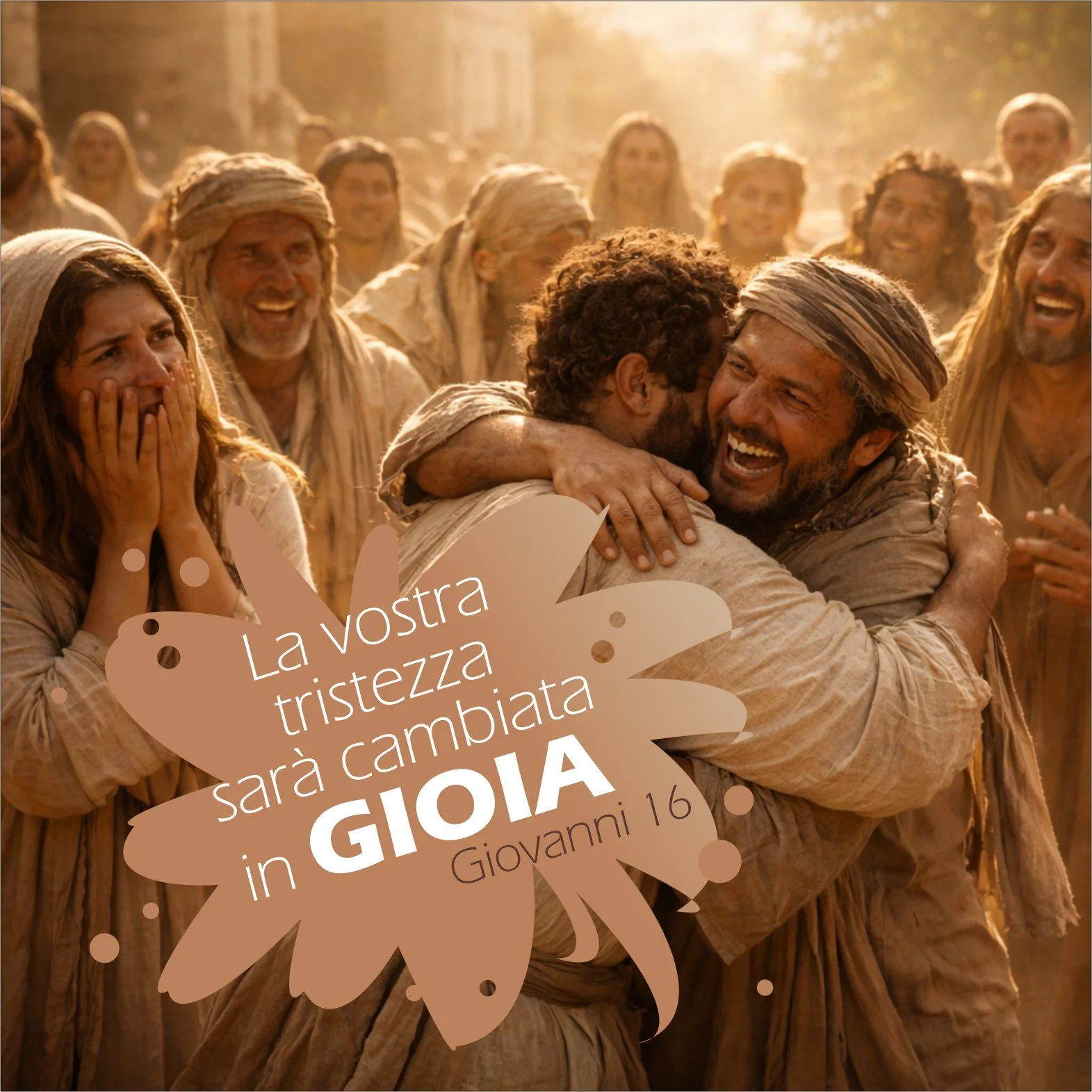 La vostra tristezza sarà cambiata in gioia – Giovanni 16 – 5.4.2026