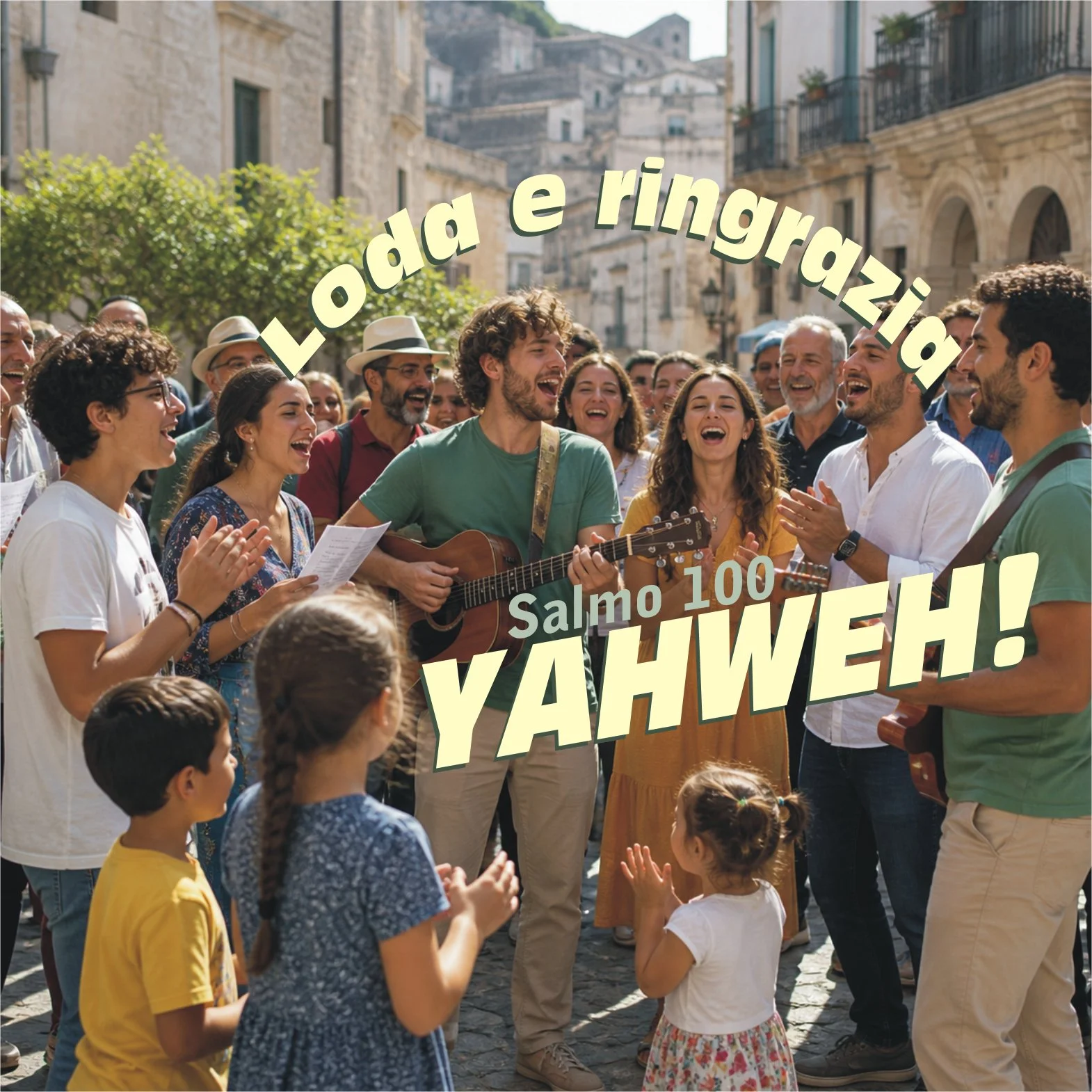 Loda e ringrazia YAHWEH – Salmo 100 – 3.5.2026