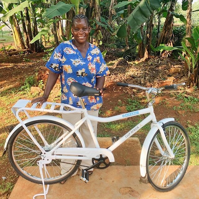Great news Amani family, because of your generosity, we have met our goal of providing each of our staff members with a bicycle! 🥳🙌💛 We are so appreciative of everyone who gave to make this practical resource a reality. Most of our staff members w