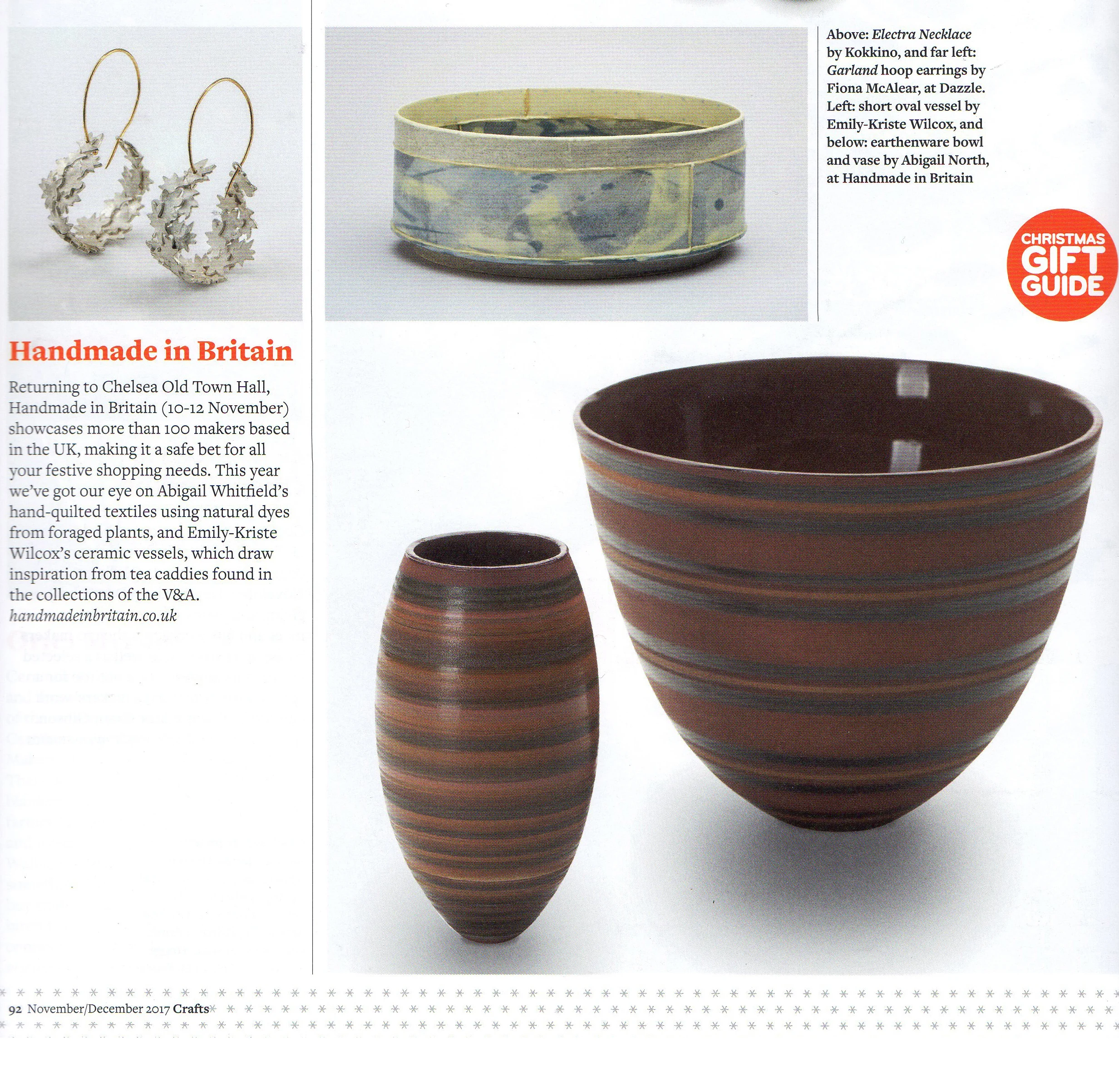 Crafts, Nov/Dec 2017
