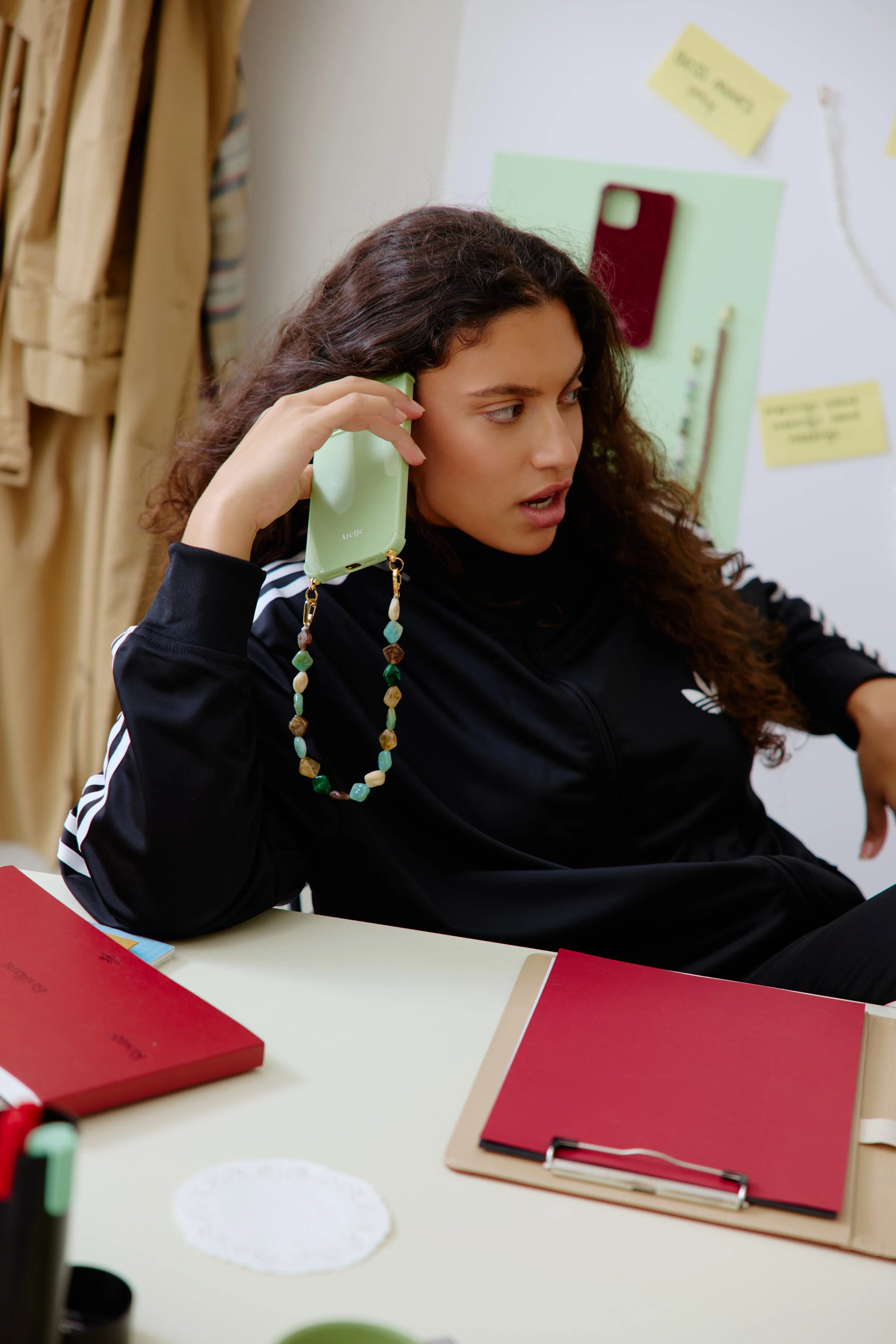 Matcha case with spill the tea cord.jpg