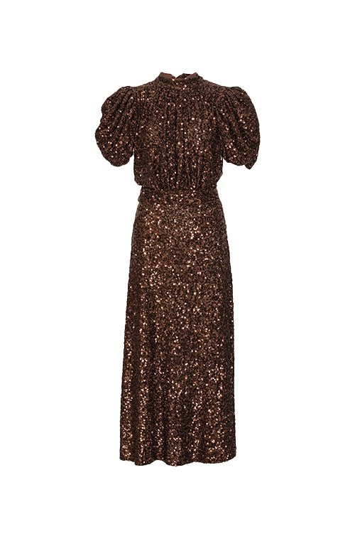 ROTATE Sequins Midi Dress