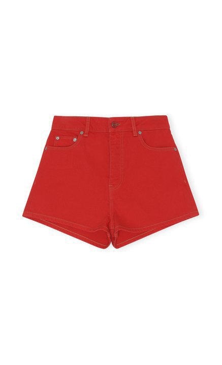 GANNI Denim Hotpants Shorts — MILI