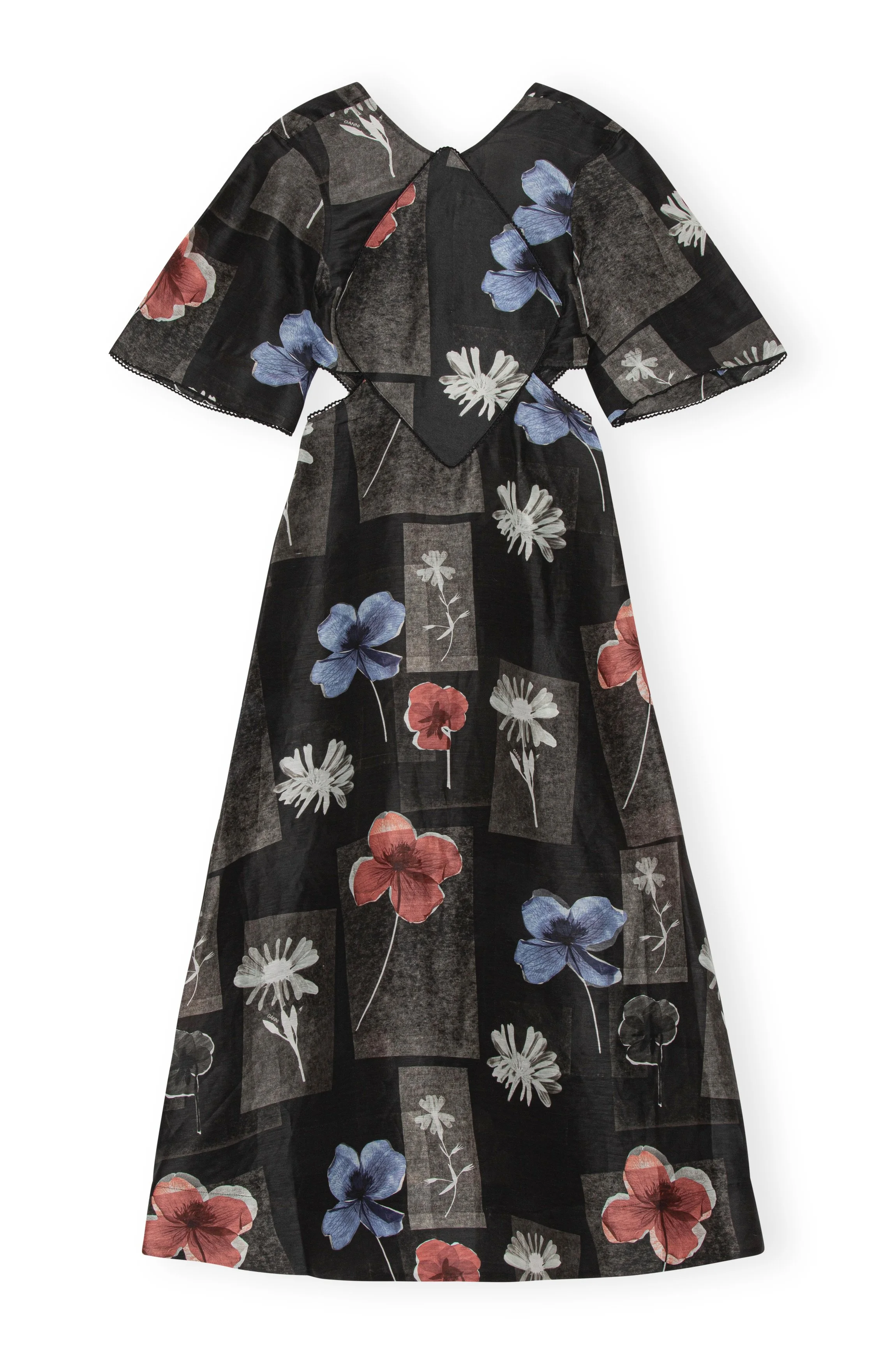GANNI Silk Linen Dress — MILI