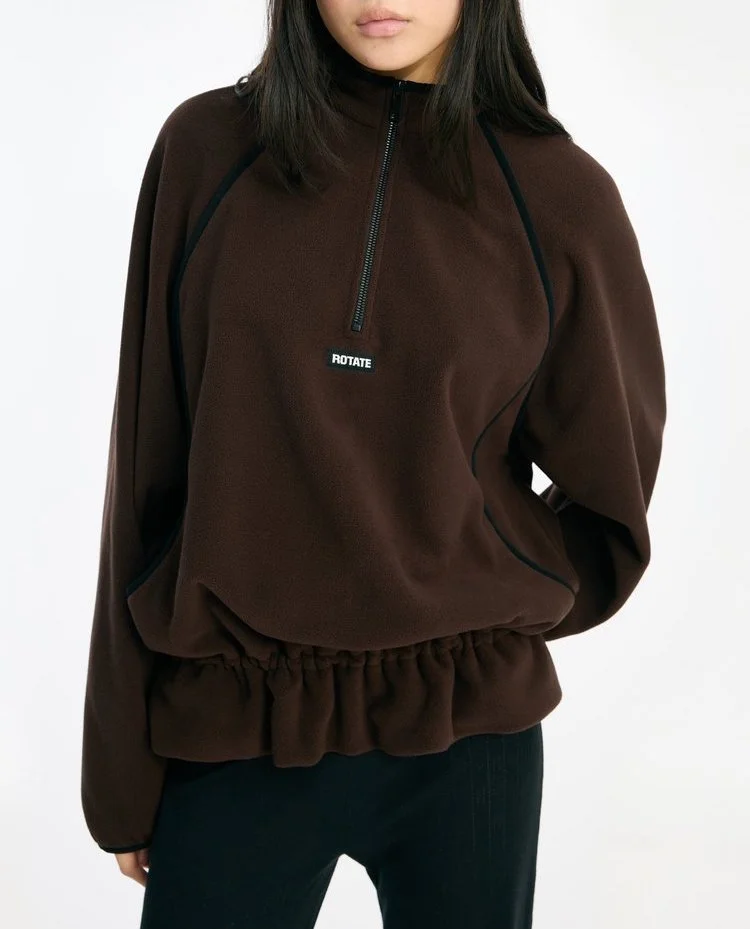 ROTATE Fleece Half Zip Jacket