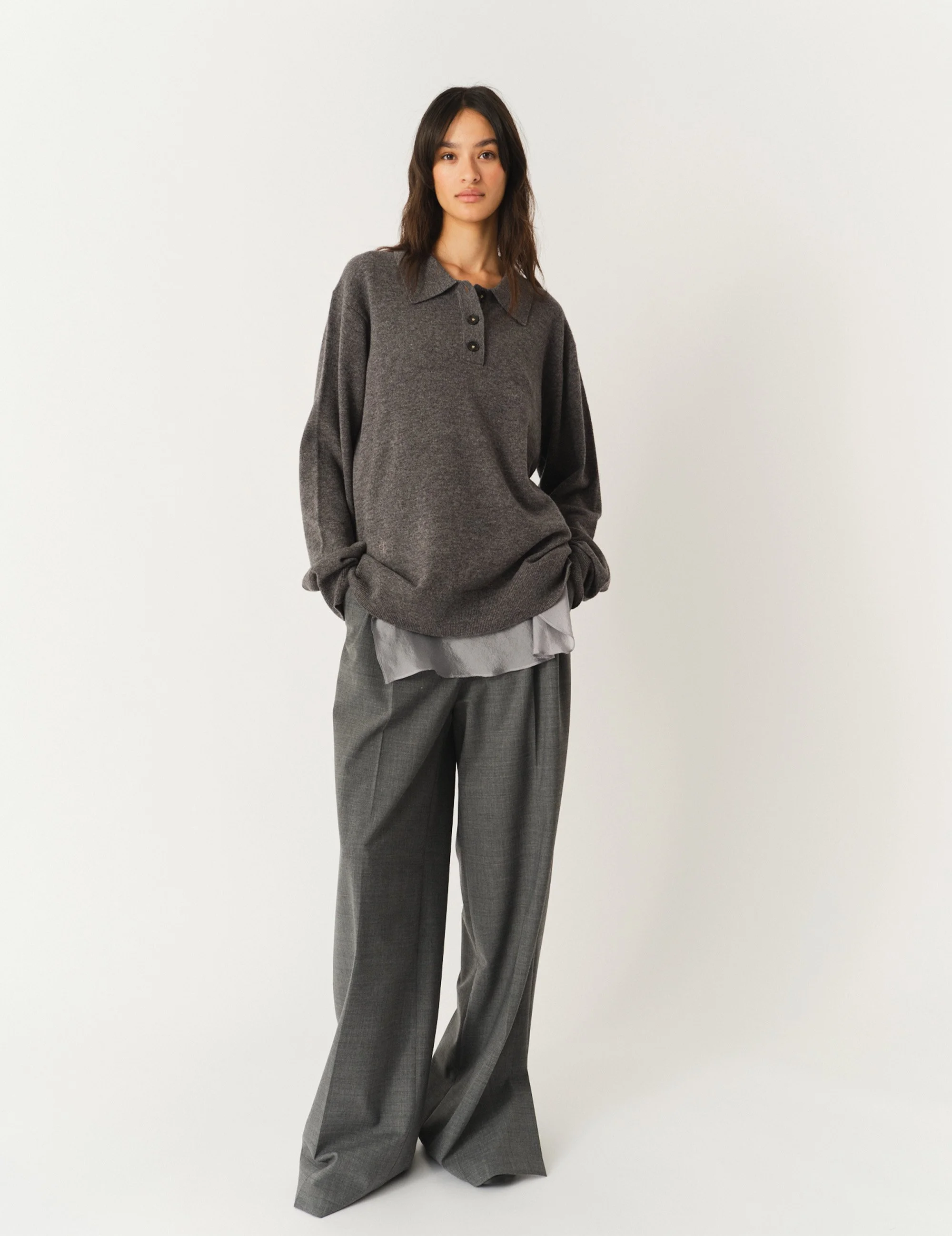 The Garment 20761 Como Polo Grey Melange 602_10.jpg