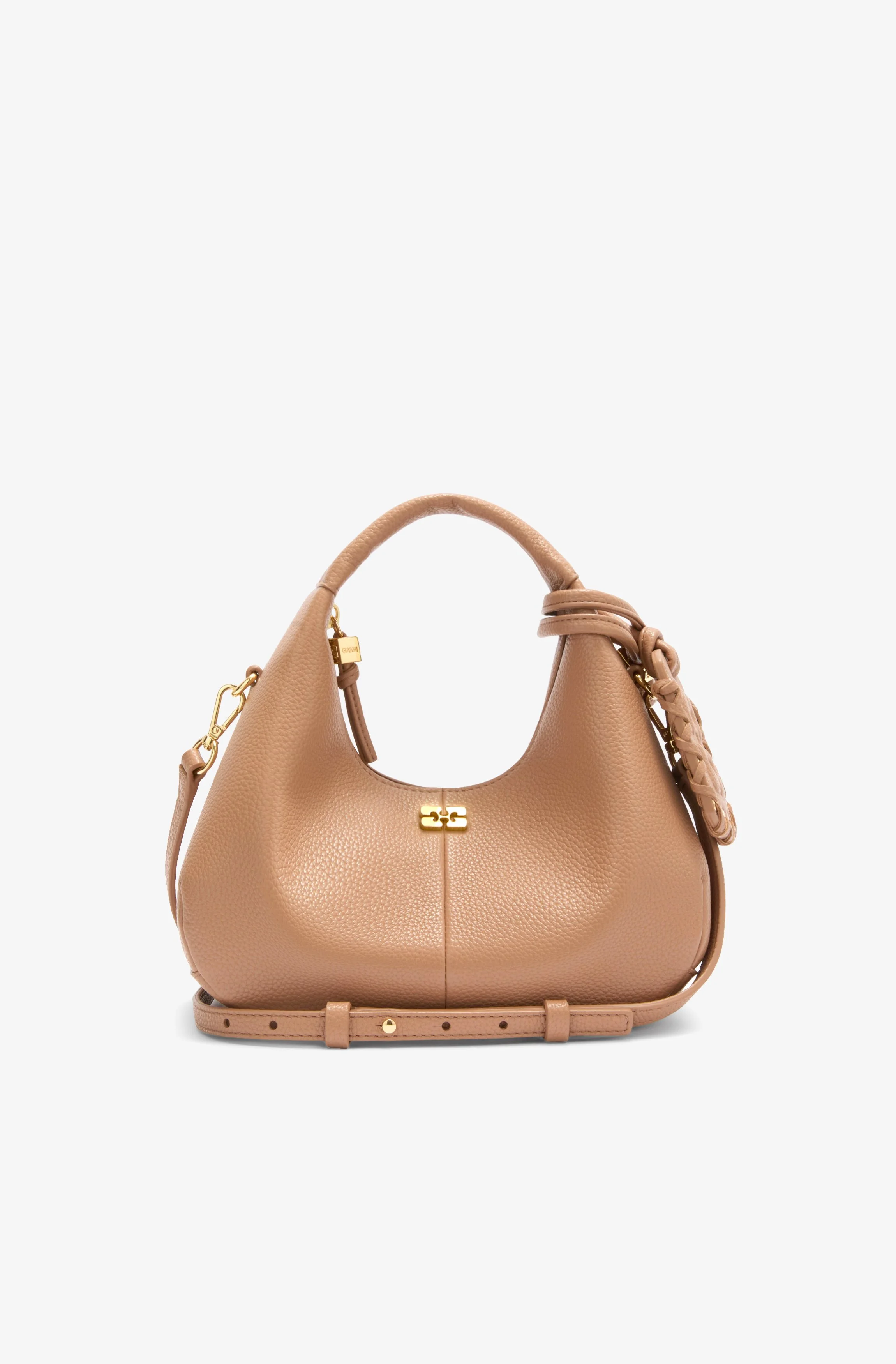 GANNI Hobo Mini Grained
