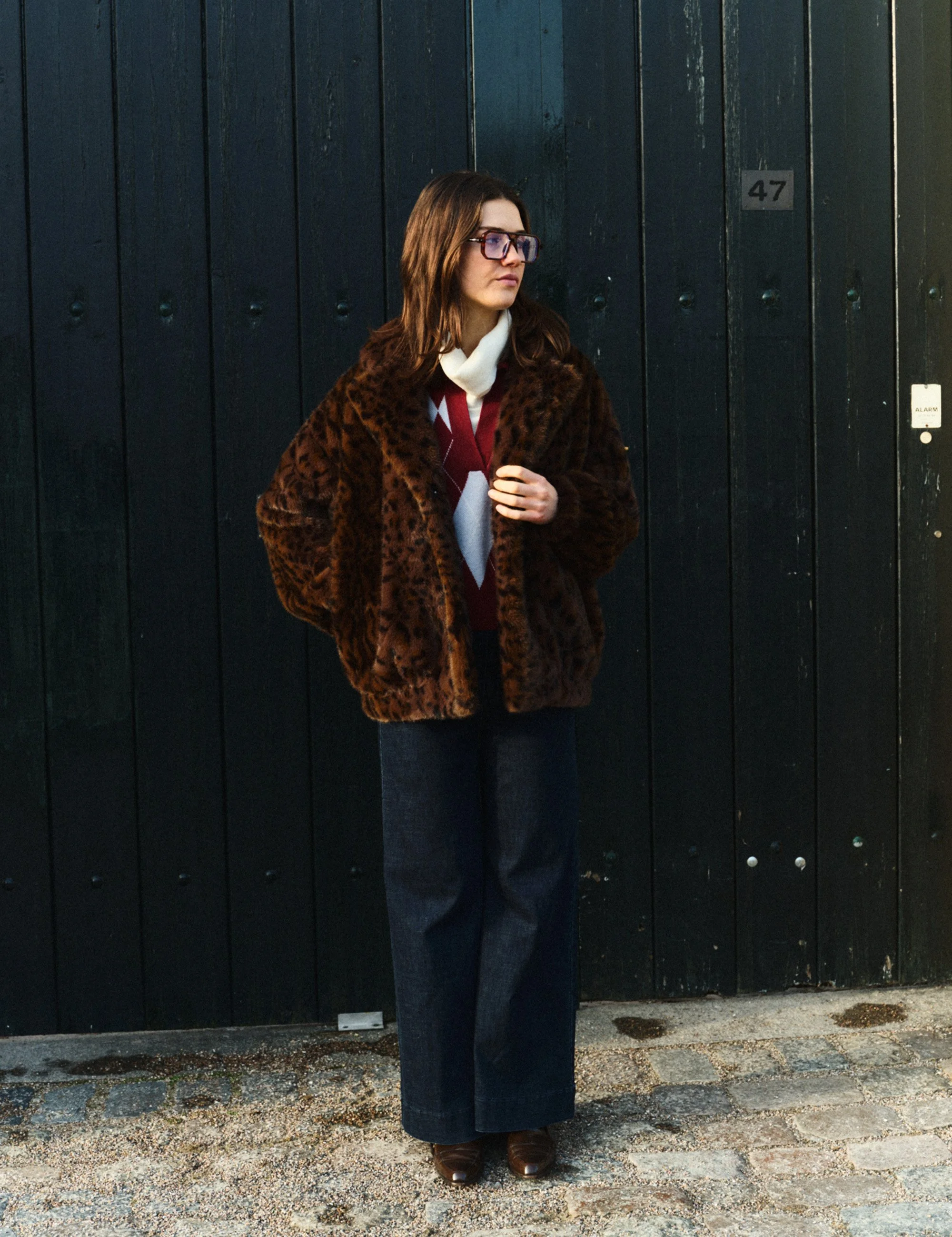 Designers Remix 22068 Lenea Jacket Brown:black leo 988_20.jpg