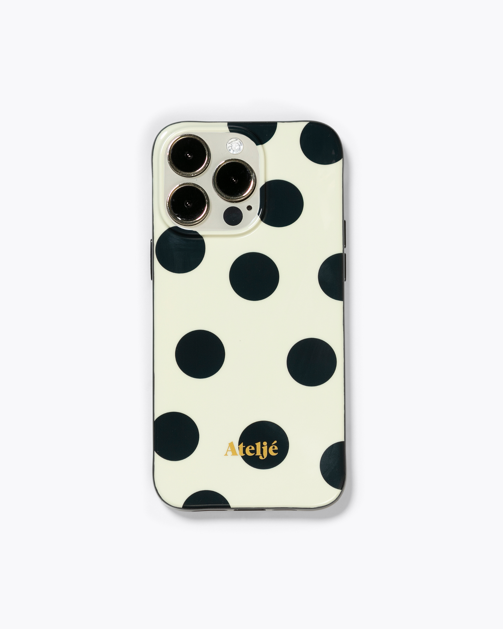 ATELJÉ Ivory Polka Dot Case