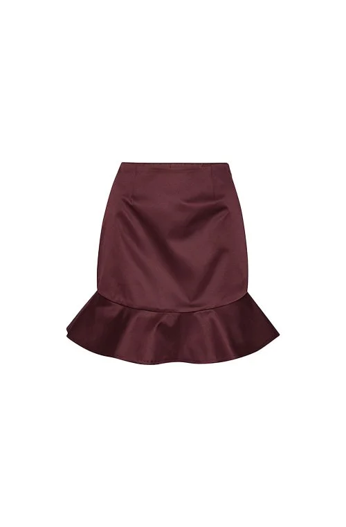 ROTATE Satin Mini Skirt