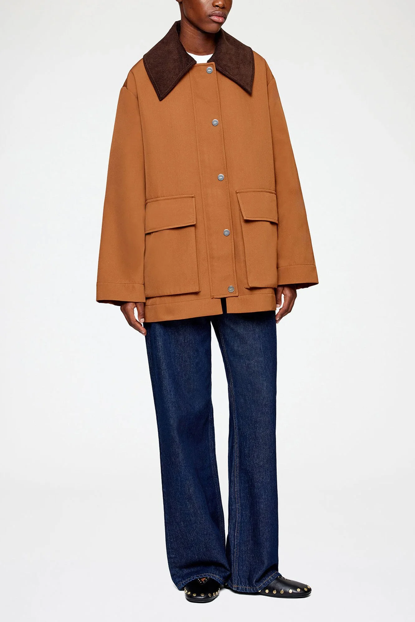 GANNI Heavy Twill Jacket_A1010221_05W_2.jpeg