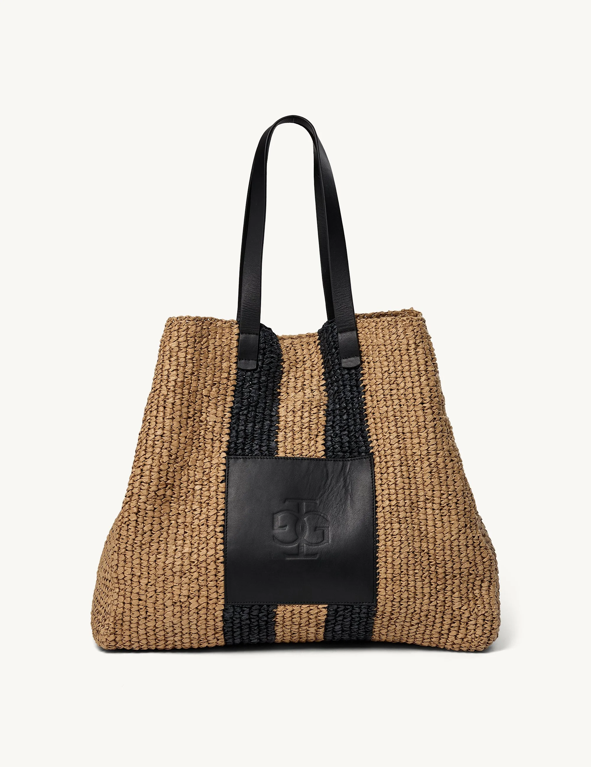 THE GARMENT Raffia Beach Bag