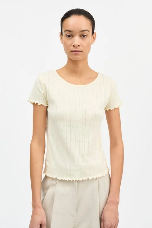 SKALL STUDIO Edie Cap Sleeve Tee