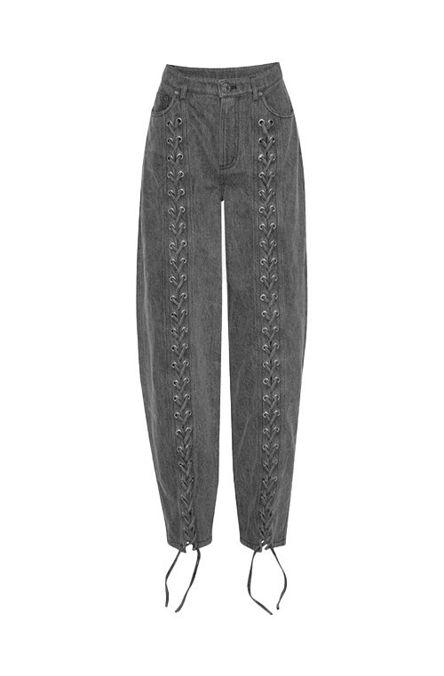 ROTATE Denim Laced Leg Pants
