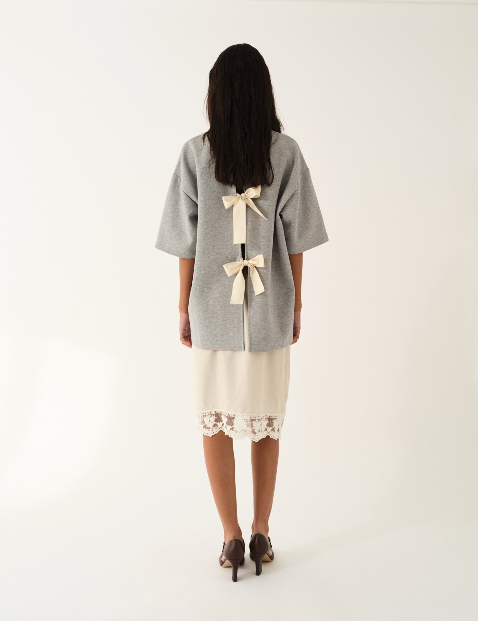 The Garment 22621 TG Bow Tee Grey Melange 602_30.jpg