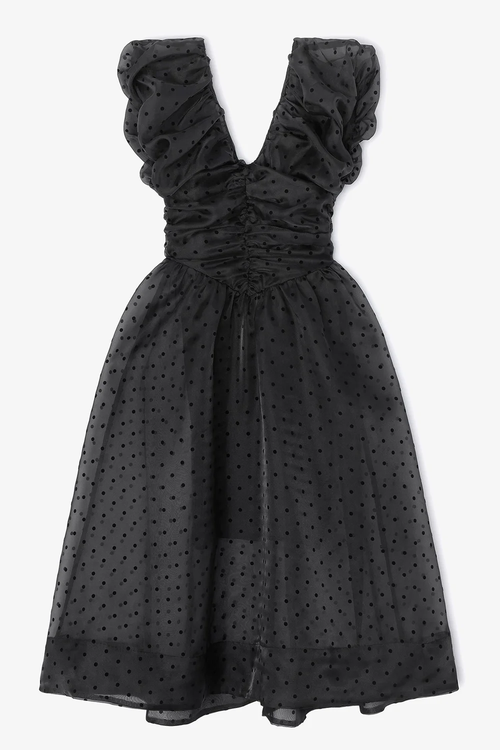 open lace back dress Dress in Pink Shibori Organza  Hill's Dry Goods