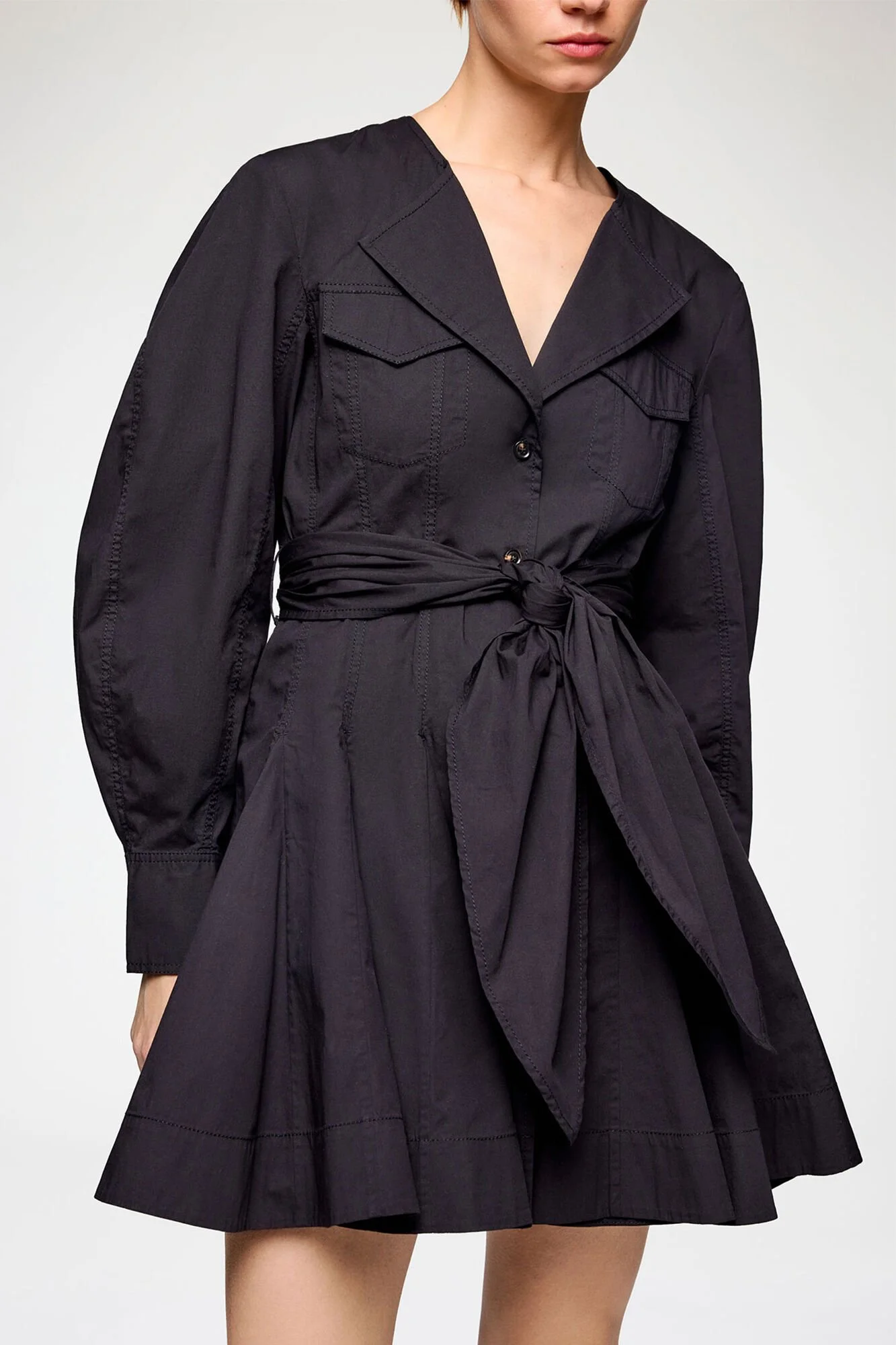 GANNI Stretch Cotton Mini Shirt Dress_A1030479_099_2.jpeg