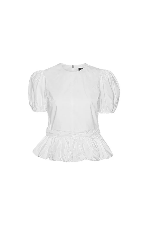 ROTATE Top W/ Puffsleeves