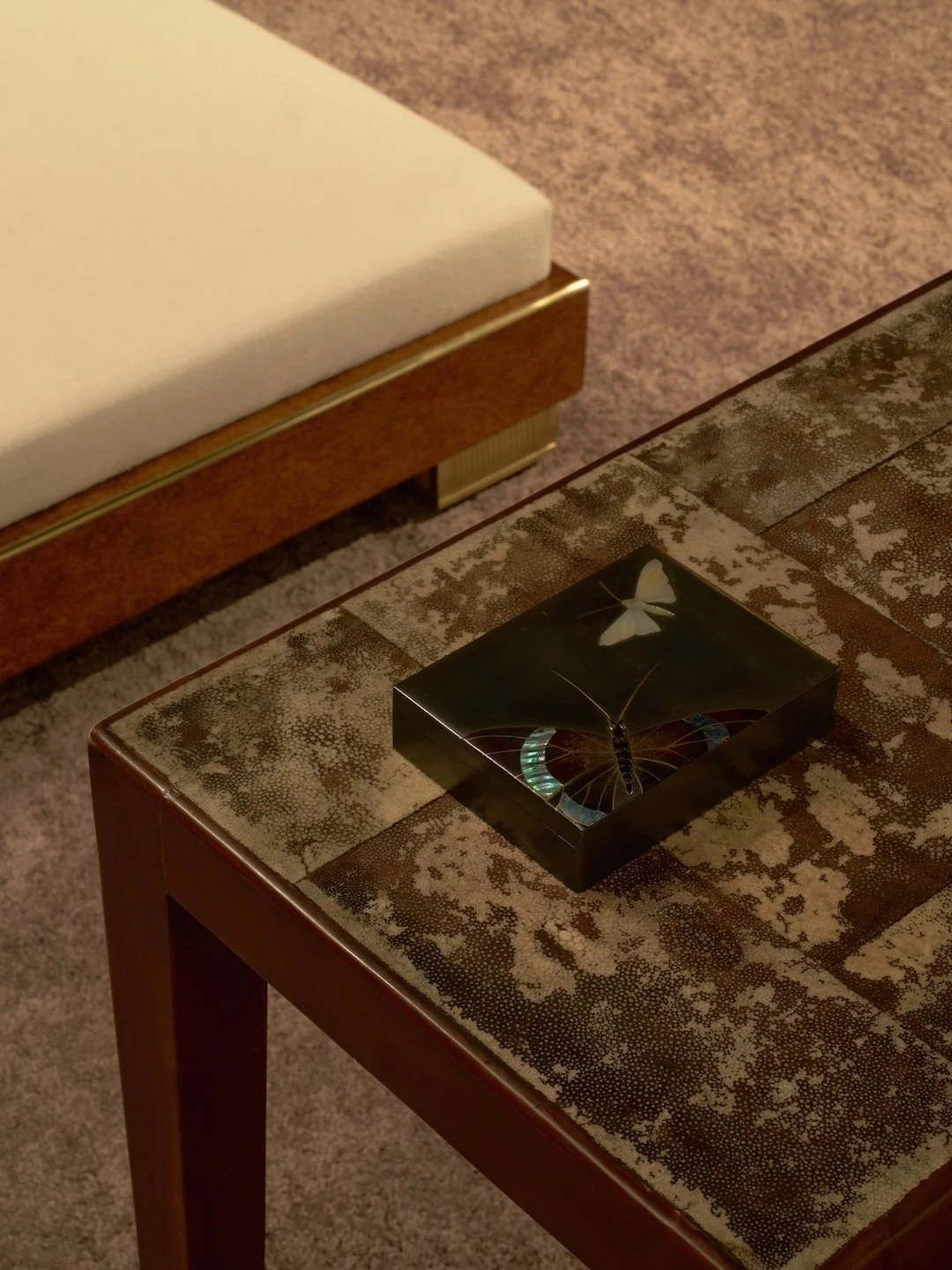 LUCIEN GAILLARD BOX, KATSU HAMANAKA TABLE