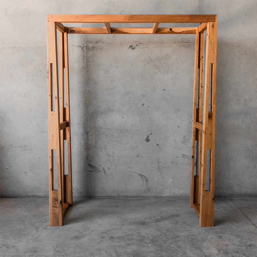 timber arbour