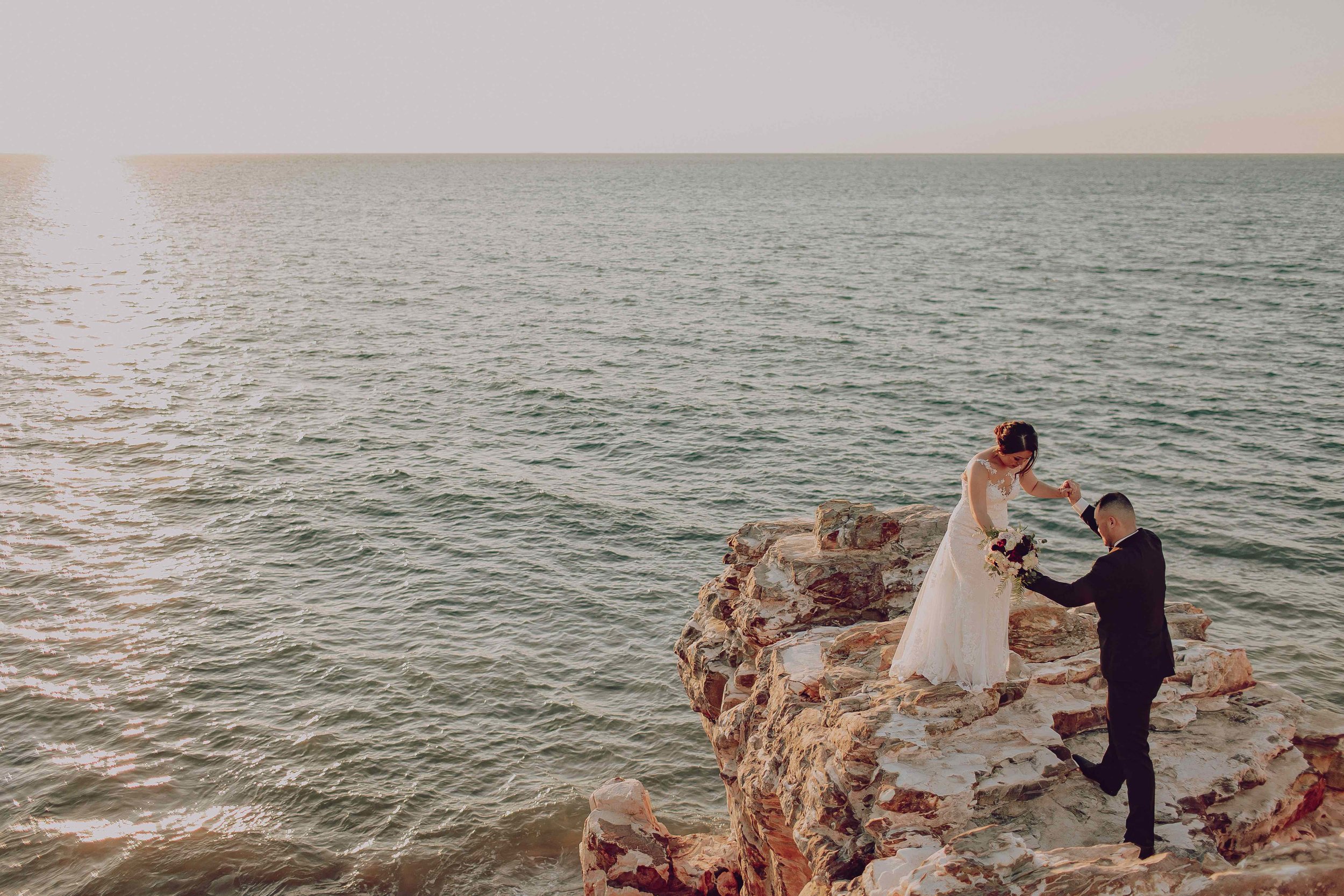 Darwin bride and groom