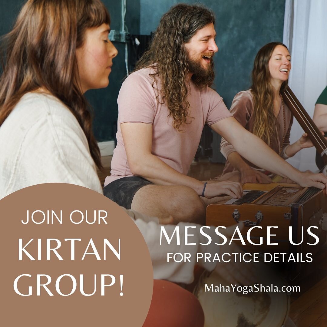 Love music? Want to join the @mahayogashala kirtan group?
.
We have a call out to those who want to dive deeper into kirtan - chanting, playing instruments, and having fun in sangha.
.
We're pulling together the group because we are hosting an outdoo