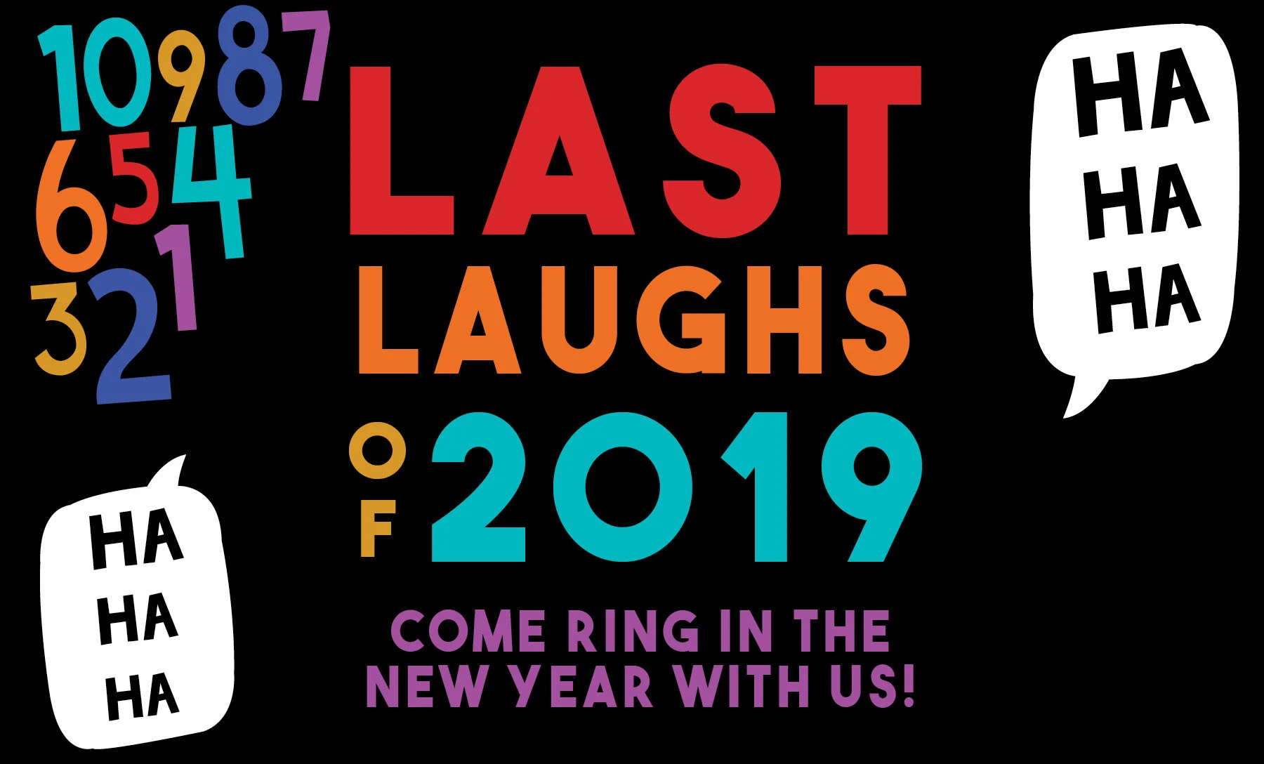 Last Laughs of 2019: A Gamut New Year’s Eve | Harrisburg | December 31