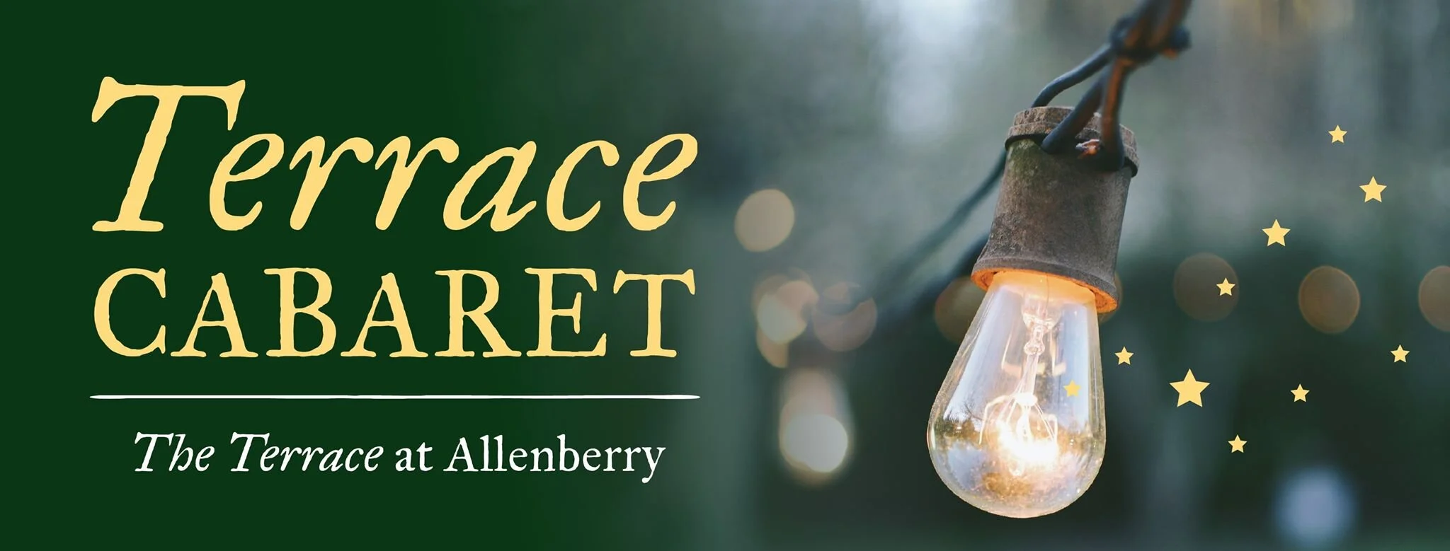 The Terrace Cabaret series| Boiling Springs | September 17, 2021