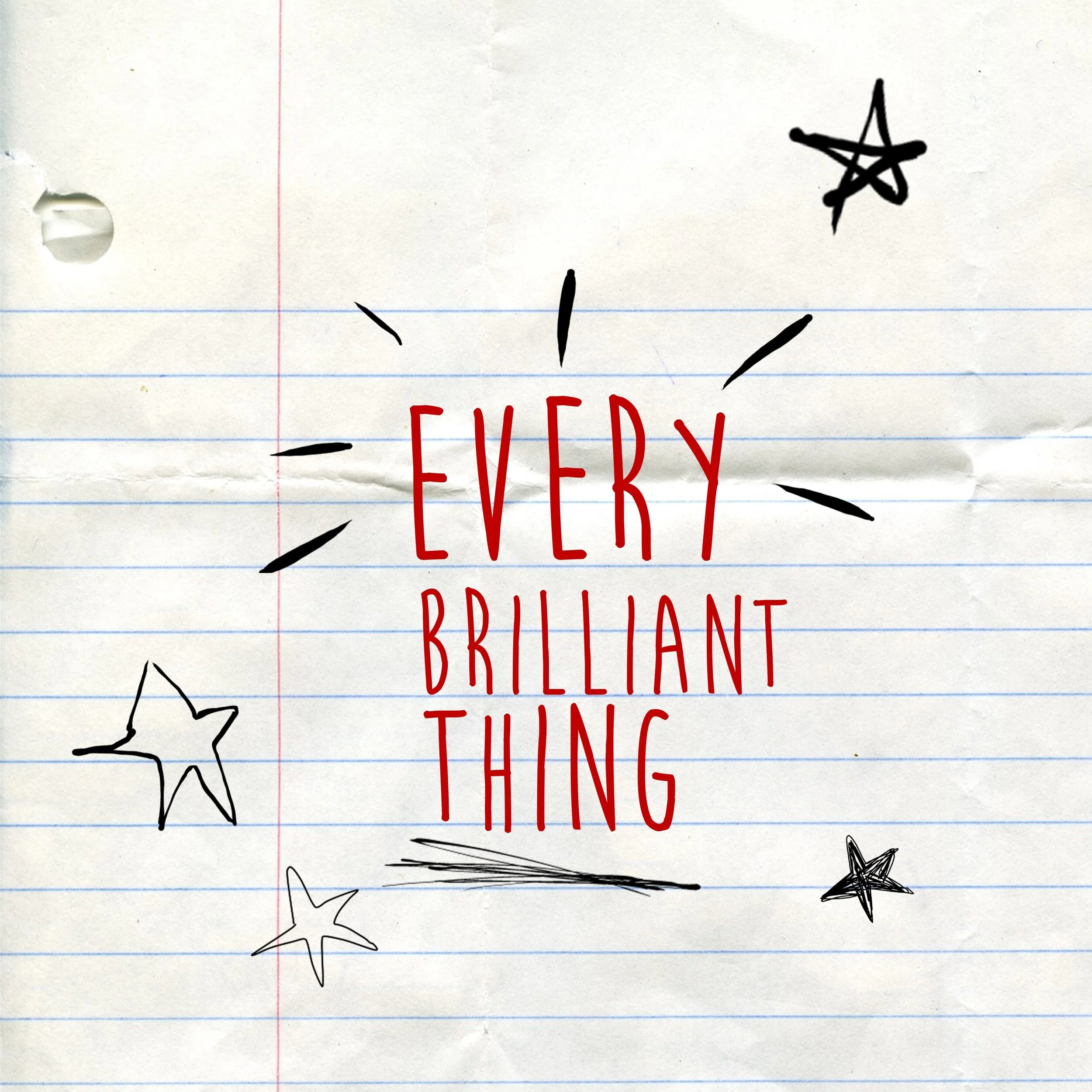 Every Brilliant Thing| Harrisburg | September 3-26, 2021