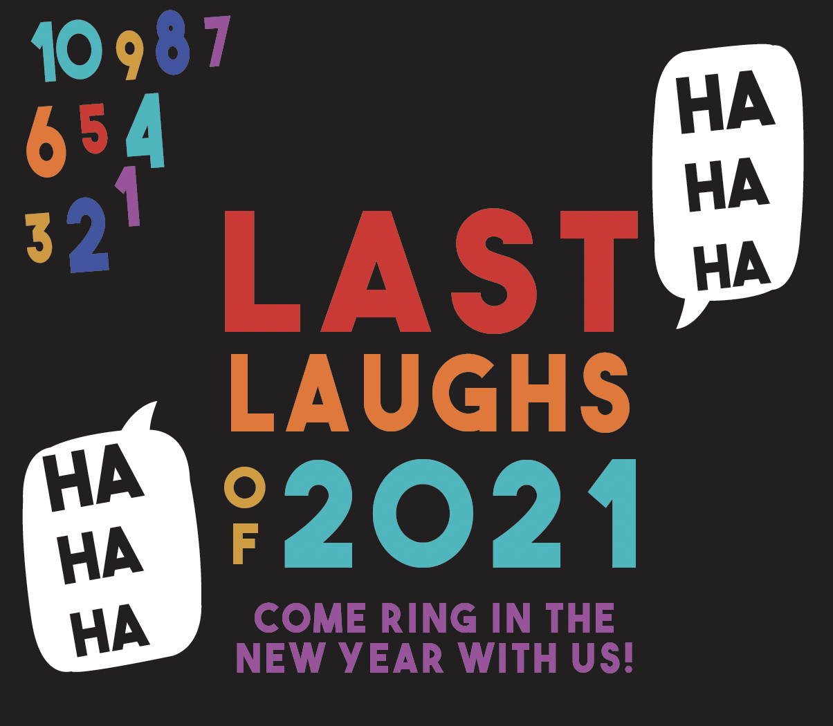 Last Laughs of 2021: A Gamut New Year’s Eve | Harrisburg | December 31, 2021