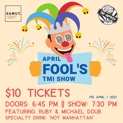 TMI Improv April Fools' Day Performance | Harrisburg | April 1, 2022