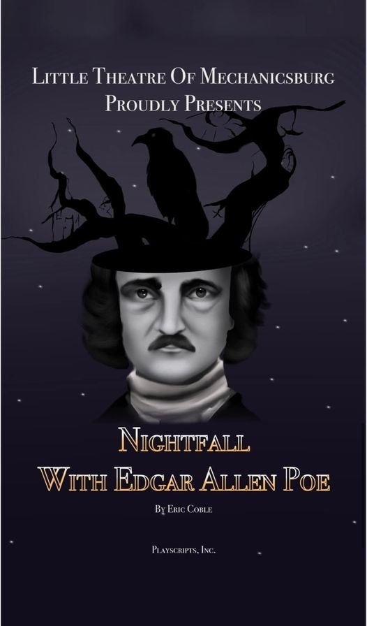 Theatre at Barton Presents Nightfall with Edgar Allan Poe November 11-14