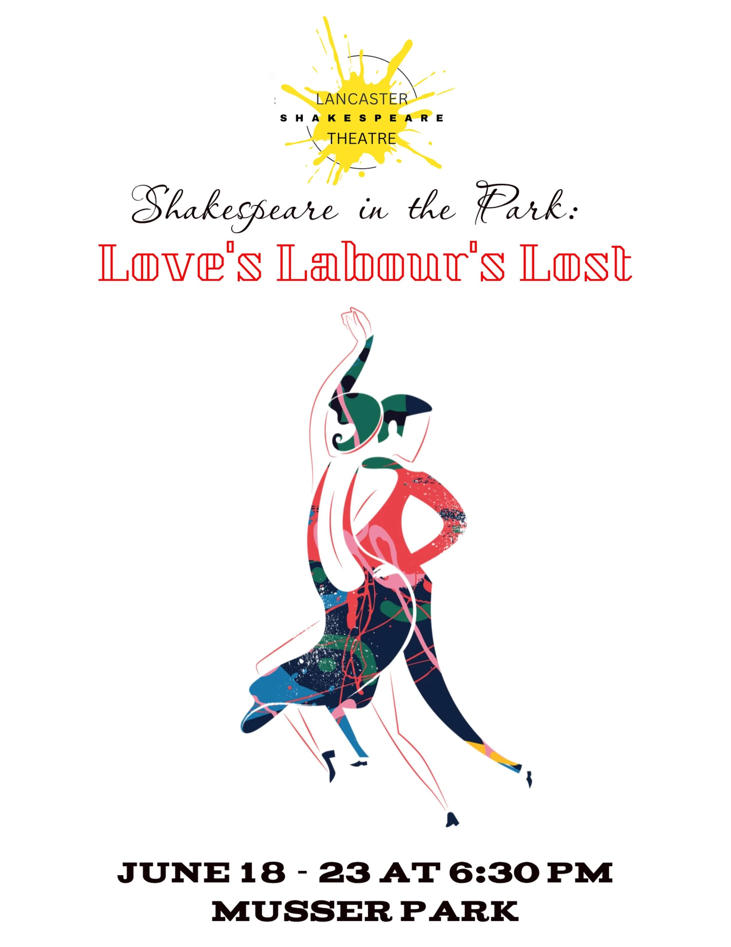 Love's Labour's Lost | Lancaster | June 18-23, 2024 