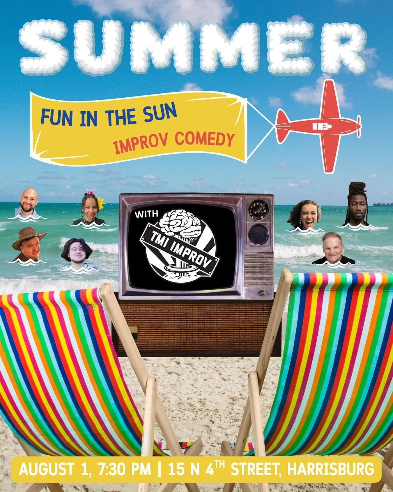 TMI Improv August Performance | Harrisburg | August 1, 2025