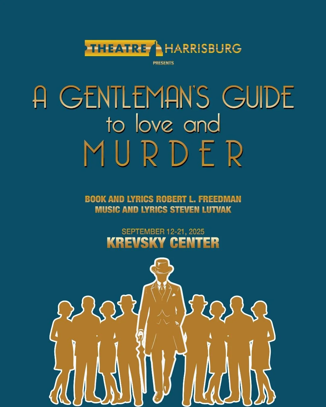 A Gentleman's Guide to Love and Murder | Harrisburg | September 12-21, 2025