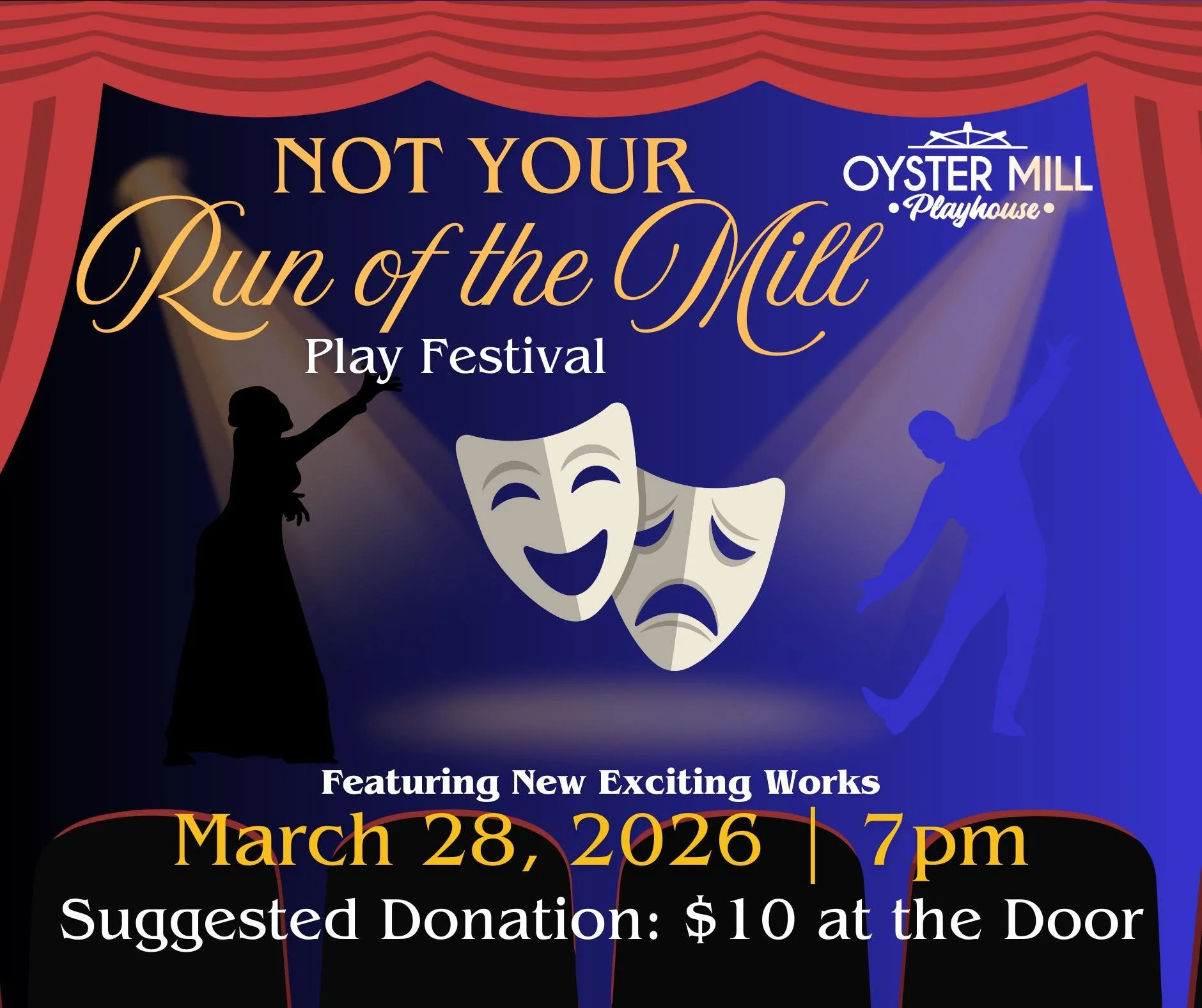 "Not Your Run of the Mill" Play Festival | Camp Hill | March 28, 2026