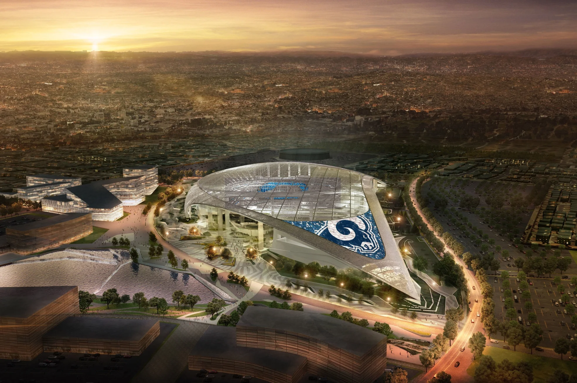 LA Rams Stadium: Inglewood, CA