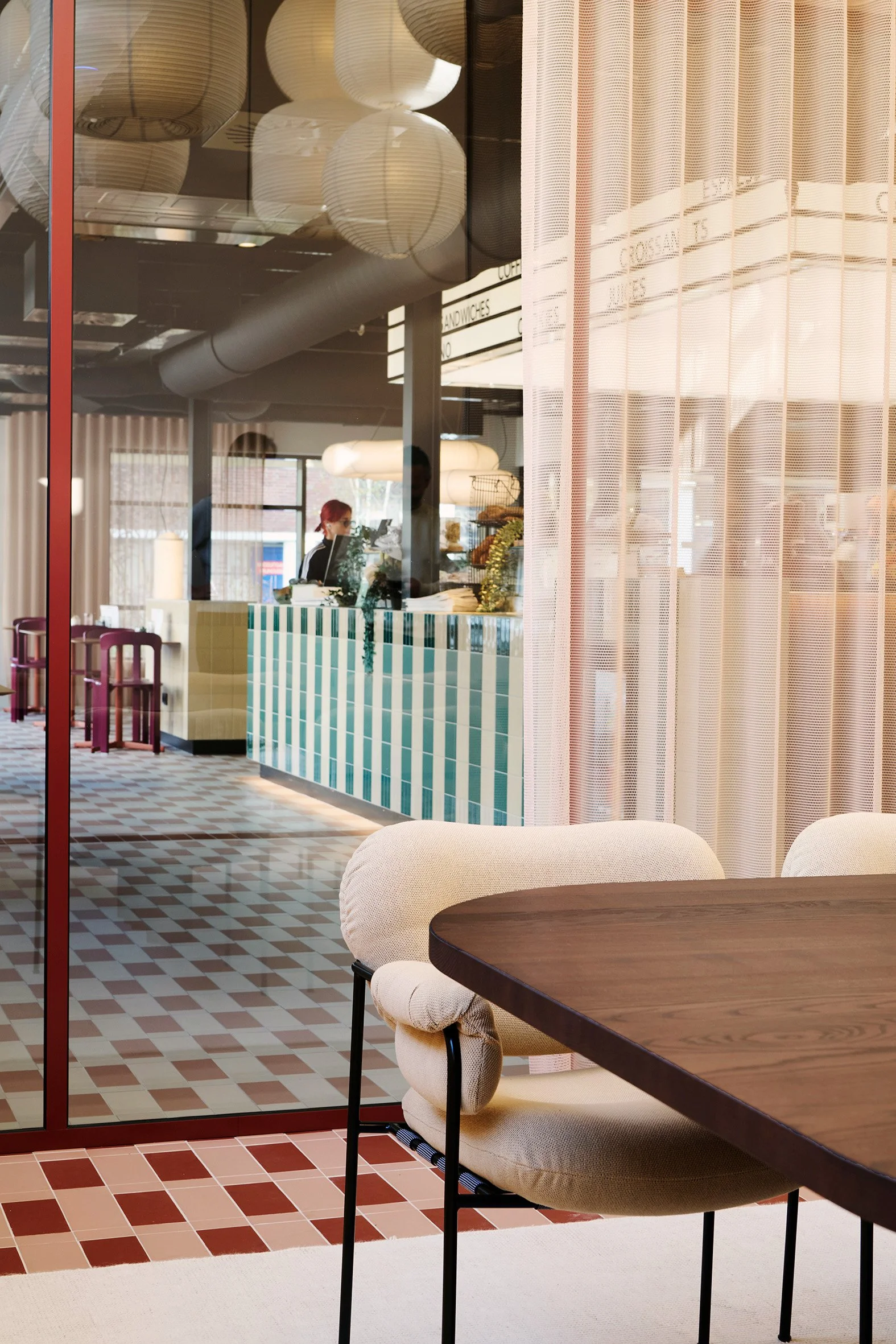 Fogia Bollo Chair overlooking the KBF Warehouse dining room